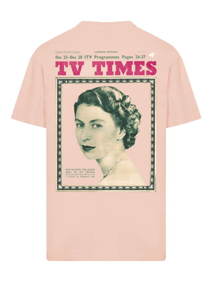 Футболка большого размера TV Times Queen Elizabeth II 1957 года в янтарном цвете F4NT4STIC
Футболка большого размера TV Times Queen Elizabeth II 1957 года в янтарном цвете F4NT4STIC