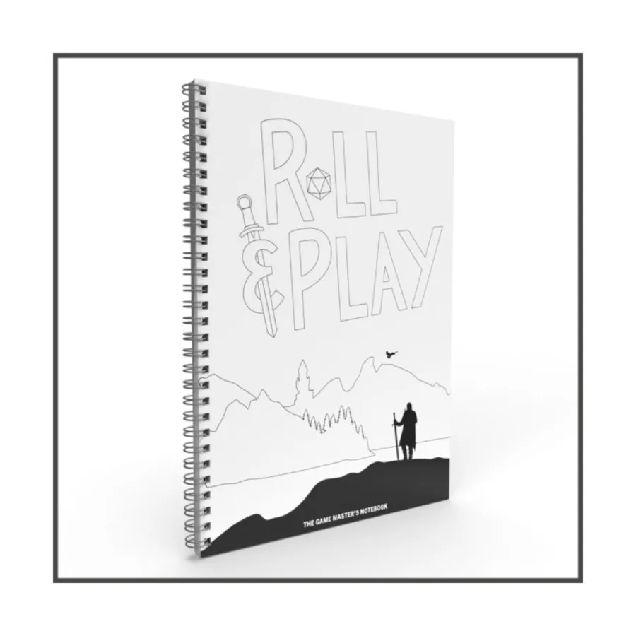 Game Masters Notebook, Roll & Play, мягкая обложка 
Game Masters Notebook, Roll & Play, мягкая обложка