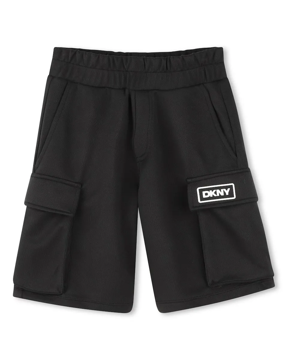 Простые черные шорты DKNY, черный
Простые черные шорты DKNY, черный