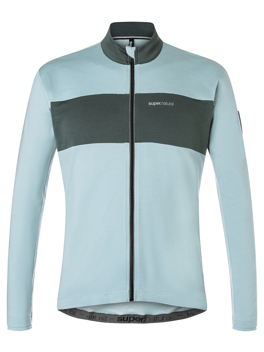 Рубашка super.natural Merino Fahrradtrikot, цвет himmelblau 
Рубашка super.natural Merino Fahrradtrikot, цвет himmelblau