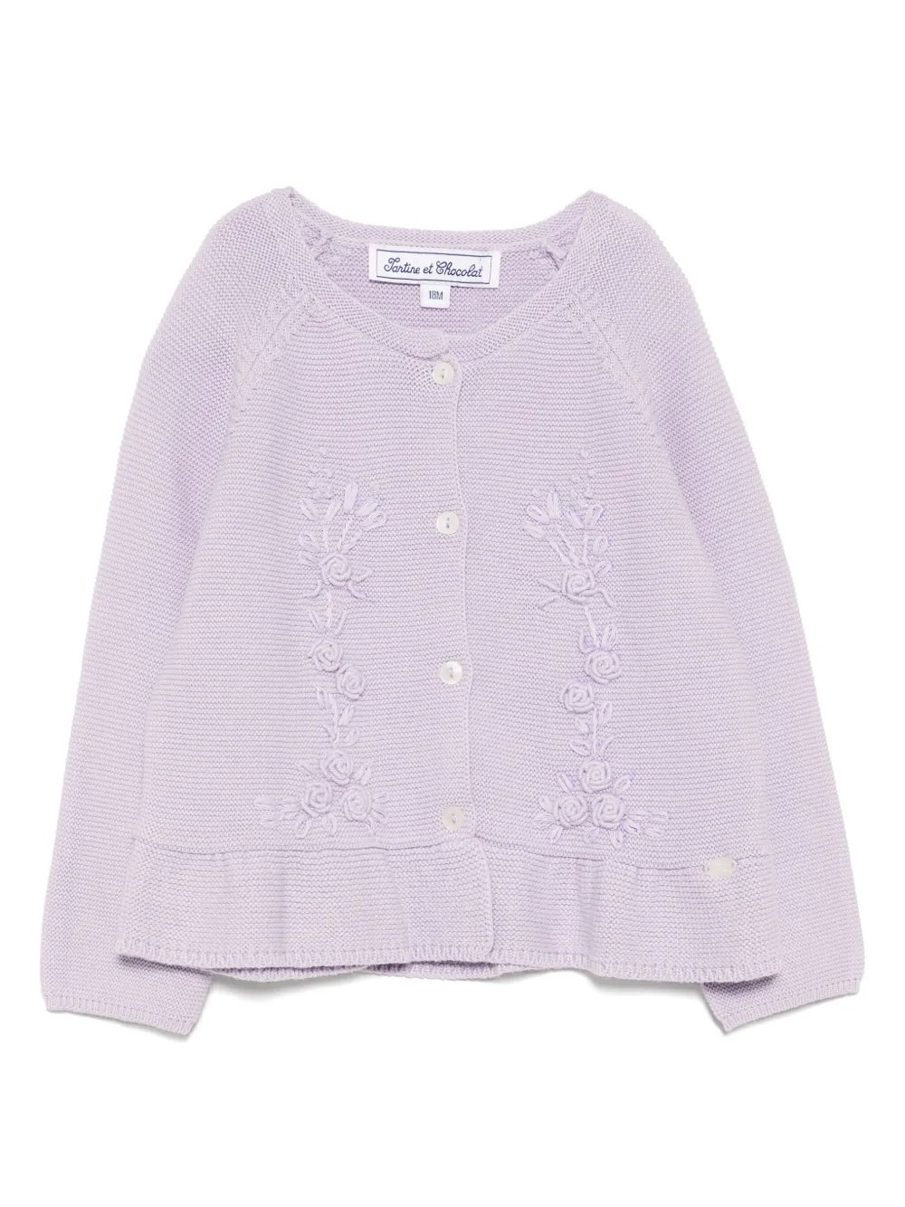 Кардиган с вышивкой Tartine Et Chocolat, фиолетовый
Кардиган с вышивкой Tartine Et Chocolat, фиолетовый