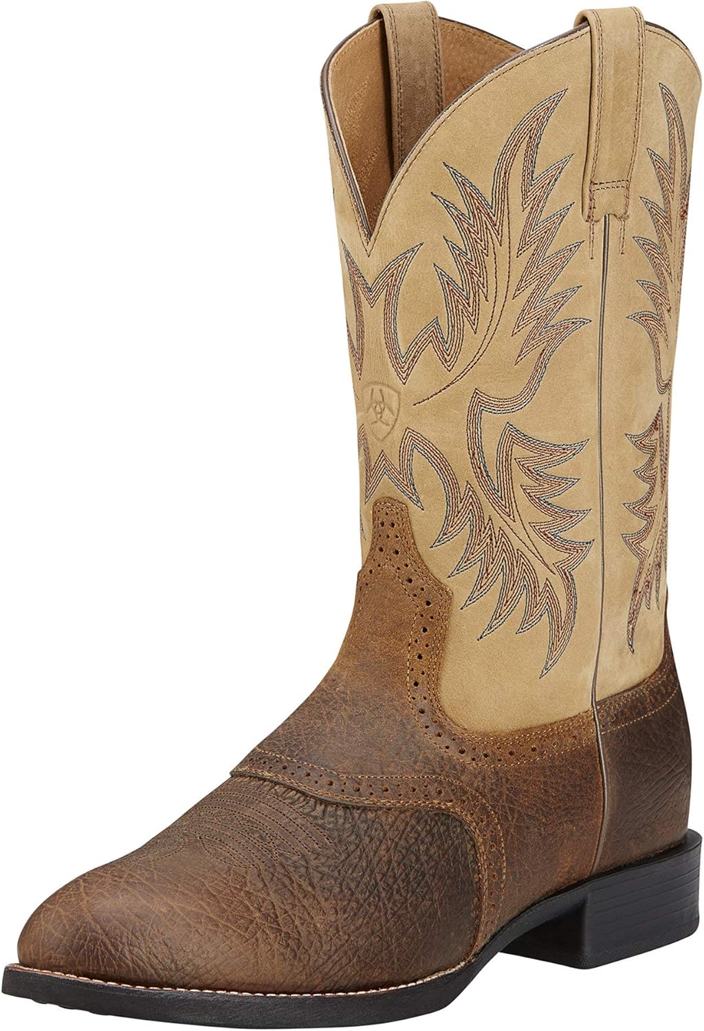 Мужские вестерн-ботинки ARIAT Heritage Roper, коричневый/бежевый
Мужские вестерн-ботинки ARIAT Heritage Roper, коричневый/бежевый