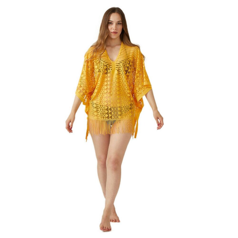 Женское пляжное платье Bahemia - красочное летнее пляжное платье с глубоким v-образным вырезом WEAR SIERRA, желтый
Женское пляжное платье Bahemia - красочное летнее пляжное платье с глубоким v-образным вырезом WEAR SIERRA, желтый