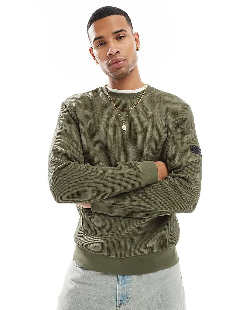 Толстовка Curve Crew цвета хаки Barbour International
Толстовка Curve Crew цвета хаки Barbour International