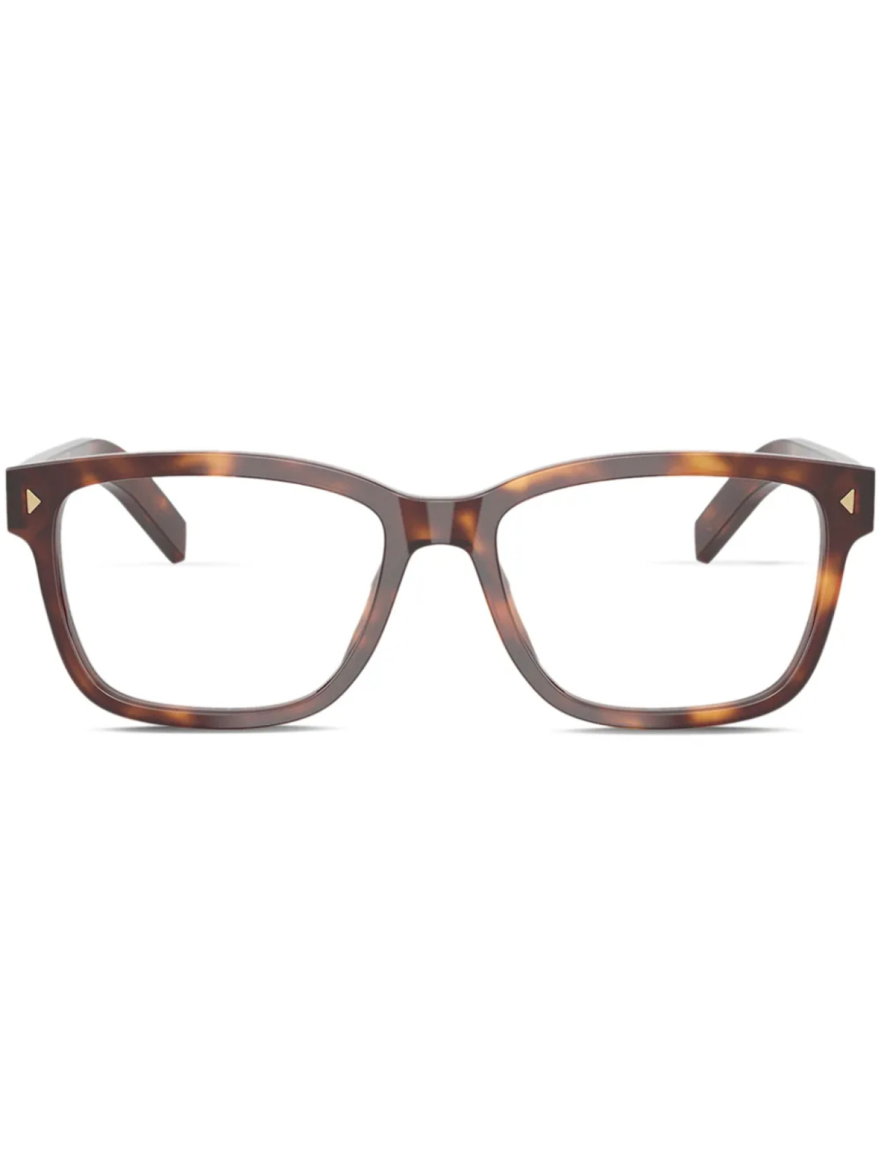 Prada Eyewear очки в квадратной оправе, коричневый 
Prada Eyewear очки в квадратной оправе, коричневый