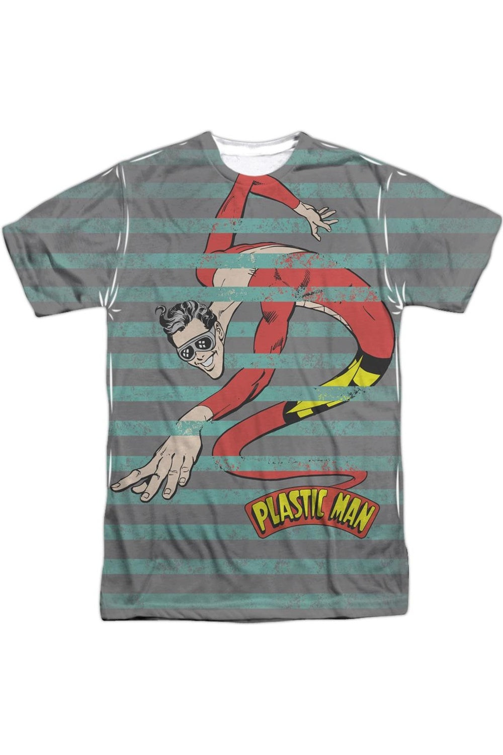 Футболка с коротким рукавом из полиэстера DC Comics Plastic Stripes для взрослых Gildan, белый
Футболка с коротким рукавом из полиэстера DC Comics Plastic Stripes для взрослых Gildan, белый