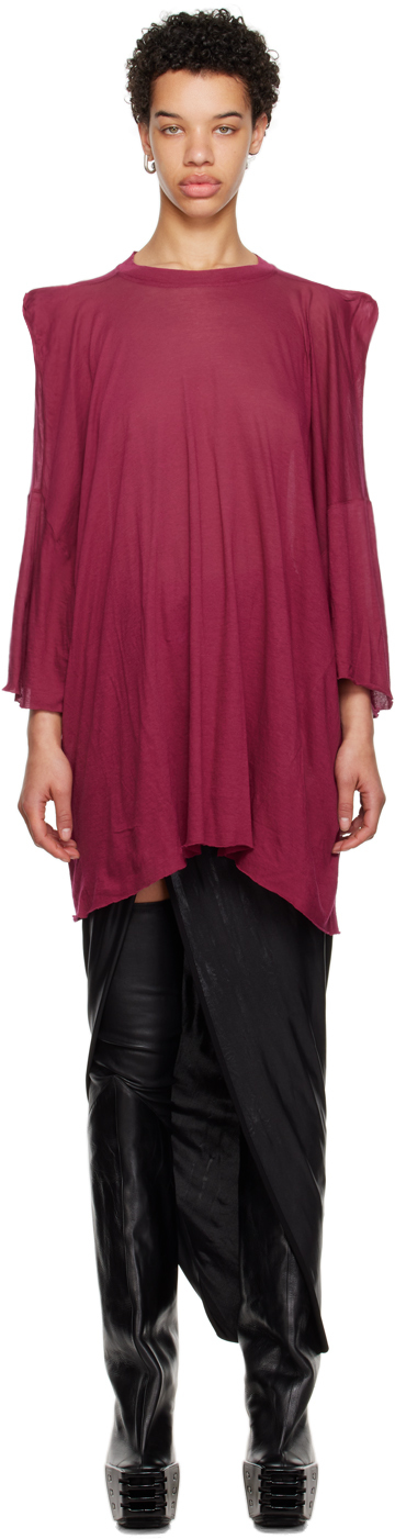 Розовая футболка с длинным рукавом Tommy Strobe Rick Owens
Розовая футболка с длинным рукавом Tommy Strobe Rick Owens