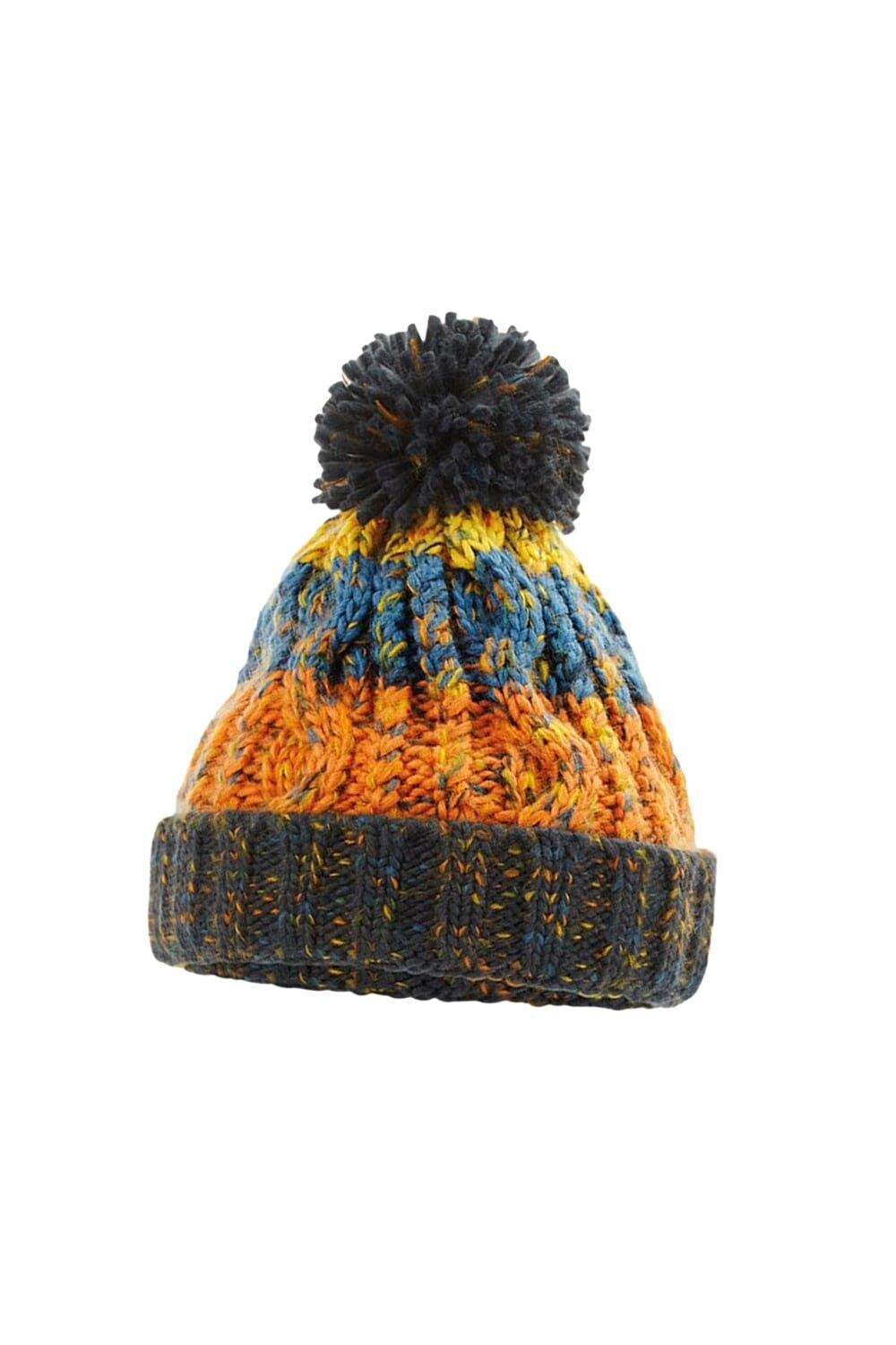 Шапка с помпоном «Штопор» Beechfield, мультиколор
Шапка с помпоном «Штопор» Beechfield, мультиколор