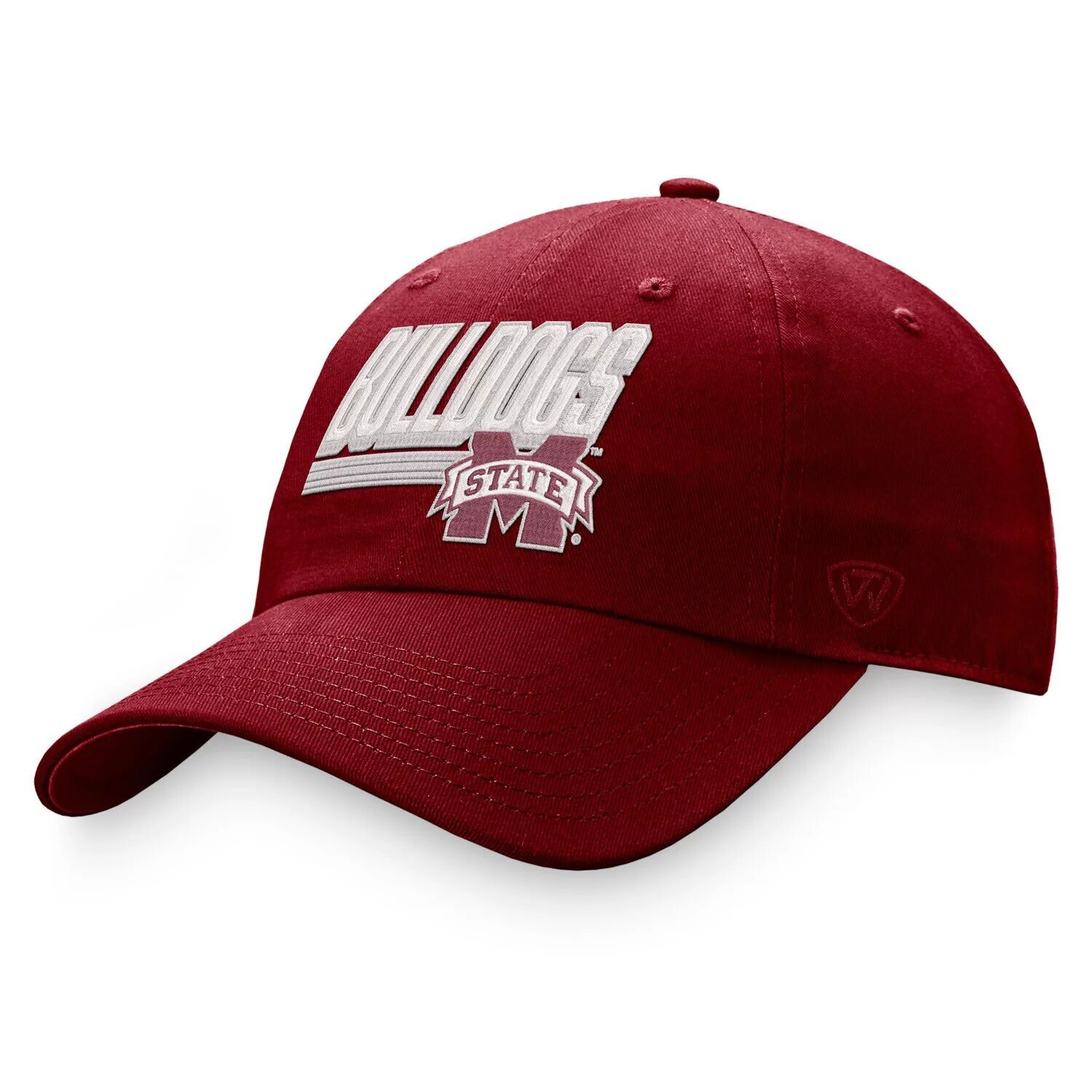 Мужская регулируемая шляпа Top of the World Maroon Mississippi State Bulldogs Slice
Мужская регулируемая шляпа Top of the World Maroon Mississippi State Bulldogs Slice