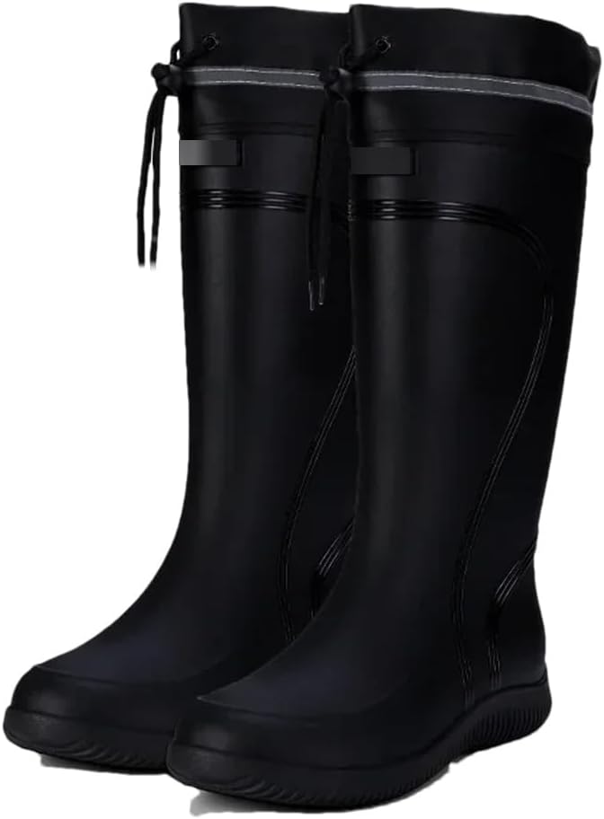 Мужские водные ботинки Wjnvfioo с длинной трубкой, противоскользящие, водонепроницаемые, безопасная рабочая обувь на платформе, высокие дождевые ботинки, черный
Мужские водные ботинки Wjnvfioo с длинной трубкой, противоскользящие, водонепроницаемые, безопасная рабочая обувь на платформе, высокие дождевые ботинки, черный