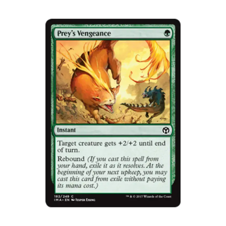 CCG Месть добычи (клавиша C), MTG - Iconic Masters
CCG Месть добычи (клавиша C), MTG - Iconic Masters