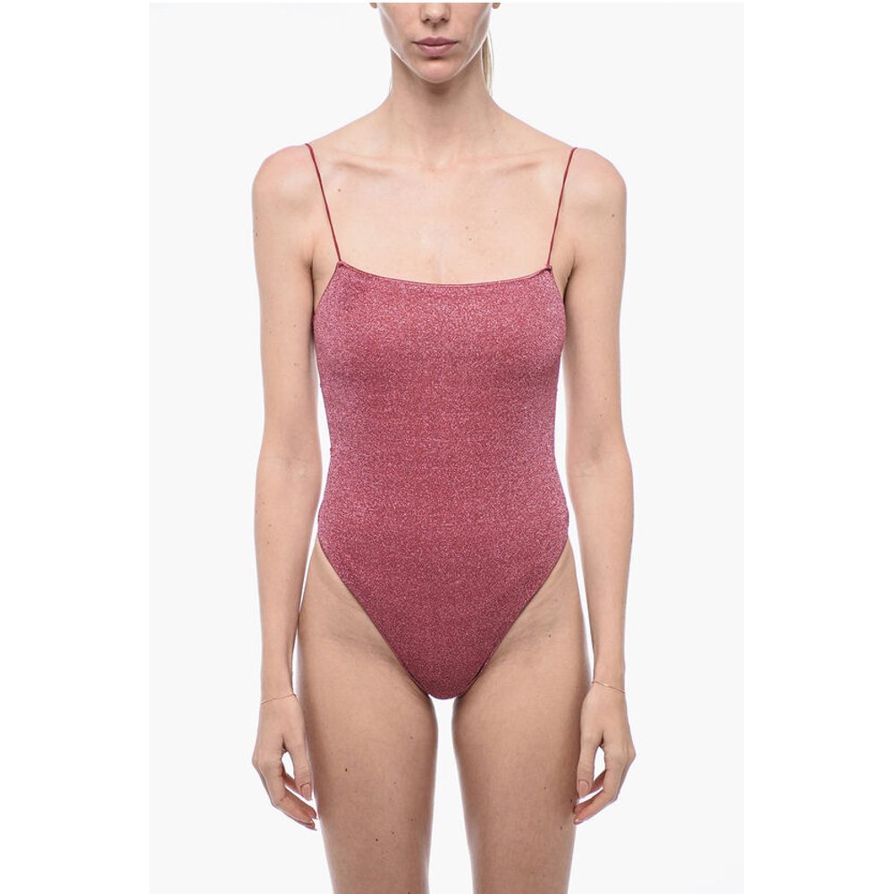 Слитный купальник с люрексом и завязками Oséree, Multicolor
Слитный купальник с люрексом и завязками Oséree, Multicolor