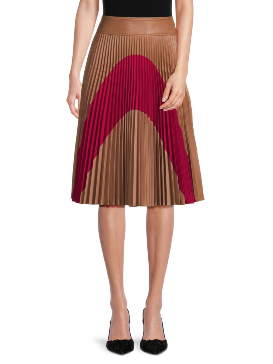 Юбка трапециевидной формы Carmen в складку Stella McCartney, цвет Camel Red
Юбка трапециевидной формы Carmen в складку Stella McCartney, цвет Camel Red