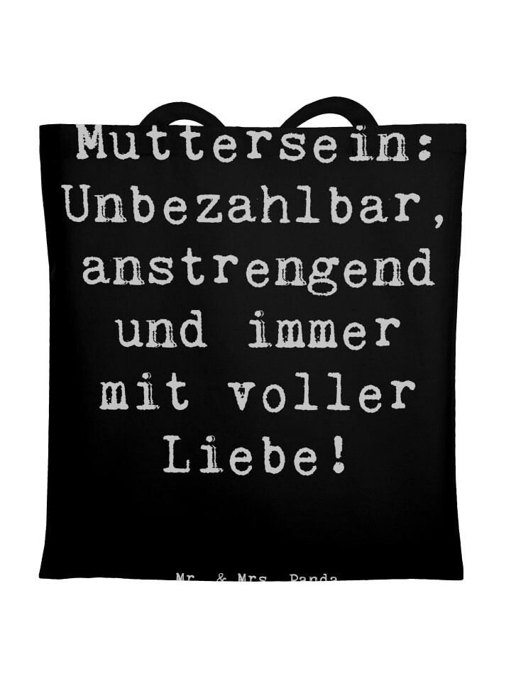 Сумка для переноски Mr & Mrs Panda Mutter Liebe, черный 
Сумка для переноски Mr & Mrs Panda Mutter Liebe, черный