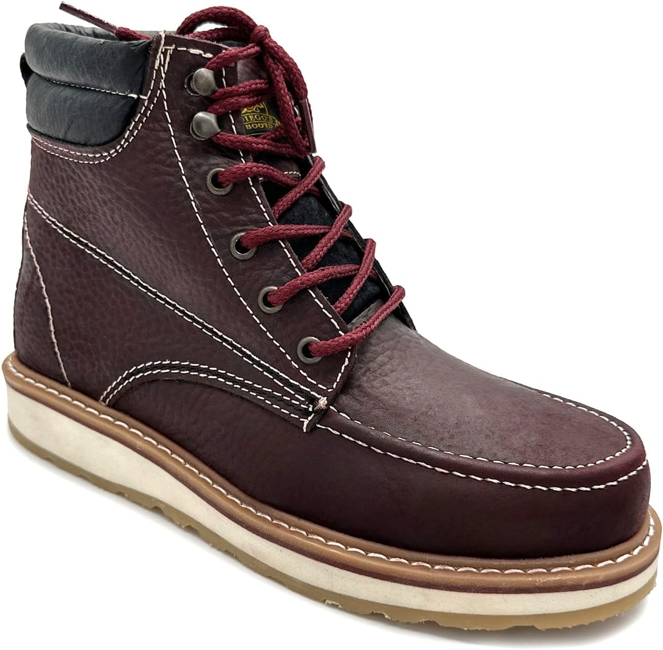 Мужские ботинки Western Shops с мягким носком, из натуральной кожи, легкие с отделкой Moc Toe The Western Shops, винный
Мужские ботинки Western Shops с мягким носком, из натуральной кожи, легкие с отделкой Moc Toe The Western Shops, винный