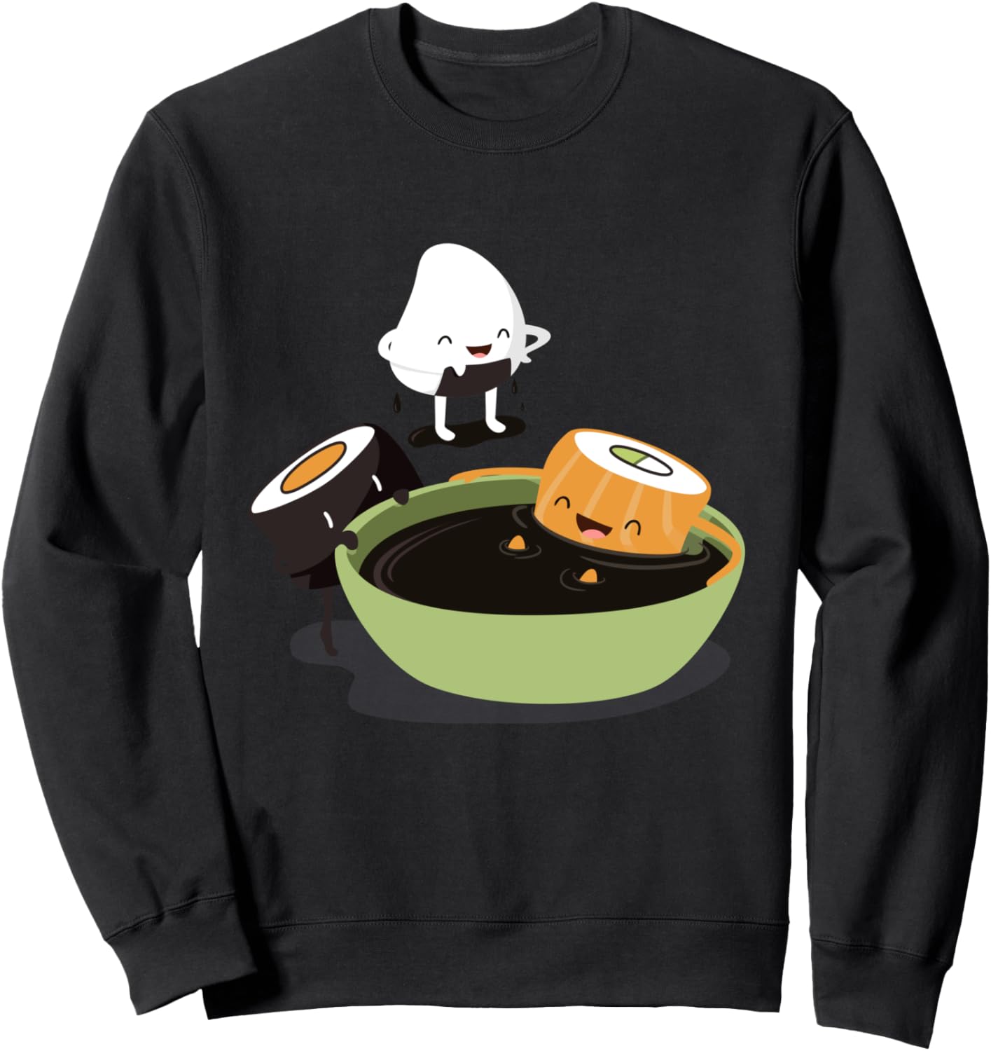 Японская еда, забавные милые суши в ванной, забавная толстовка с изображением суши в ванной Cute Funny Kawaii Sushi Tops, черный
Японская еда, забавные милые суши в ванной, забавная толстовка с изображением суши в ванной Cute Funny Kawaii Sushi Tops, черный