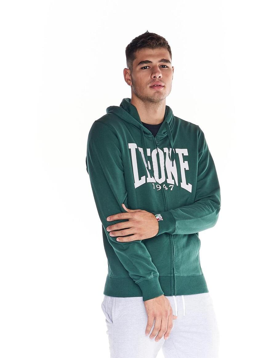 Мужская толстовка с капюшоном на молнии Leone 1947 Apparel
Мужская толстовка с капюшоном на молнии Leone 1947 Apparel