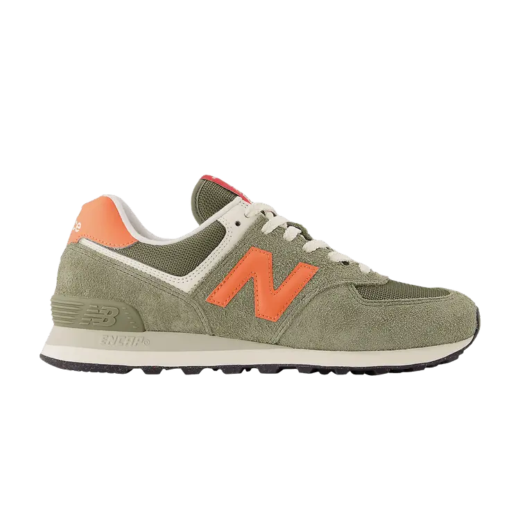 Кроссовки New Balance 574 'Dark Olivine Flare', зеленый 
Кроссовки New Balance 574 'Dark Olivine Flare', зеленый