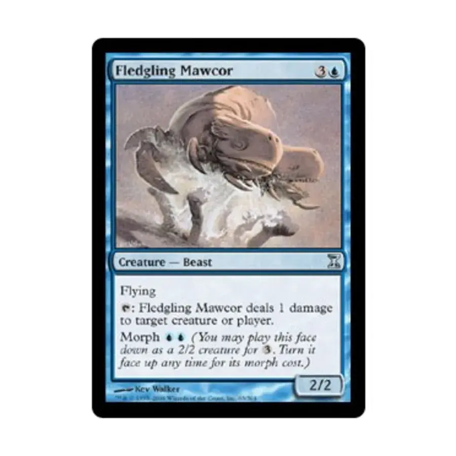 CCG Неоперившийся Мокор (U), MTG - Time Spiral
CCG Неоперившийся Мокор (U), MTG - Time Spiral