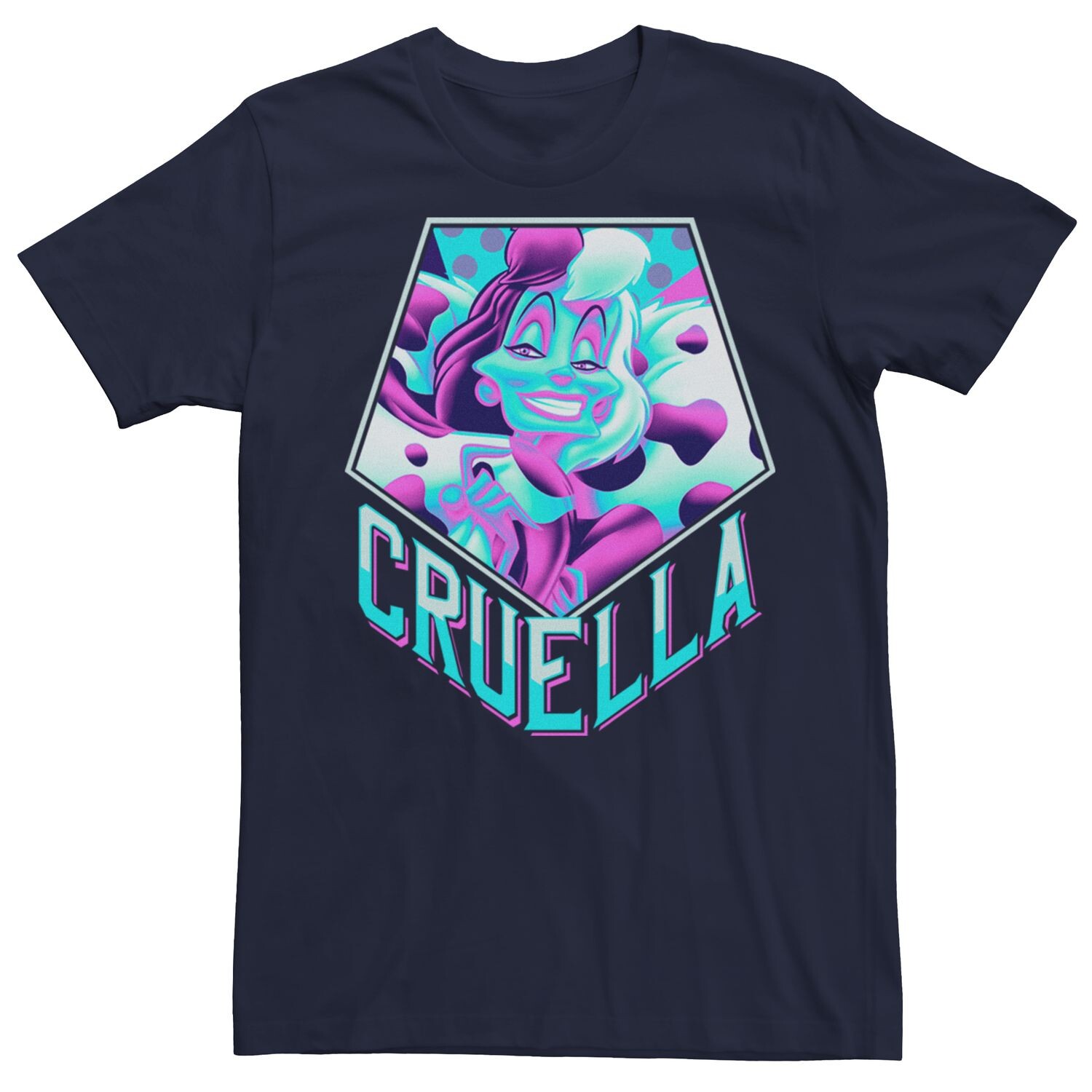 Мужская футболка Disney Villains Cruella Licensed Character
Мужская футболка Disney Villains Cruella Licensed Character