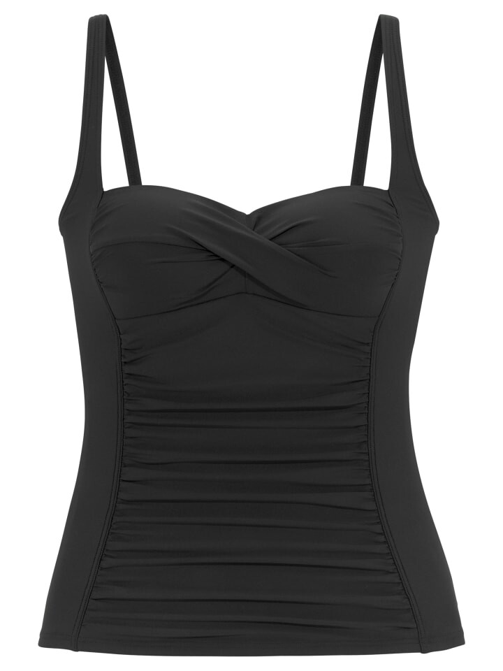 Верх бикини LASCANA, черный
Верх бикини LASCANA, черный