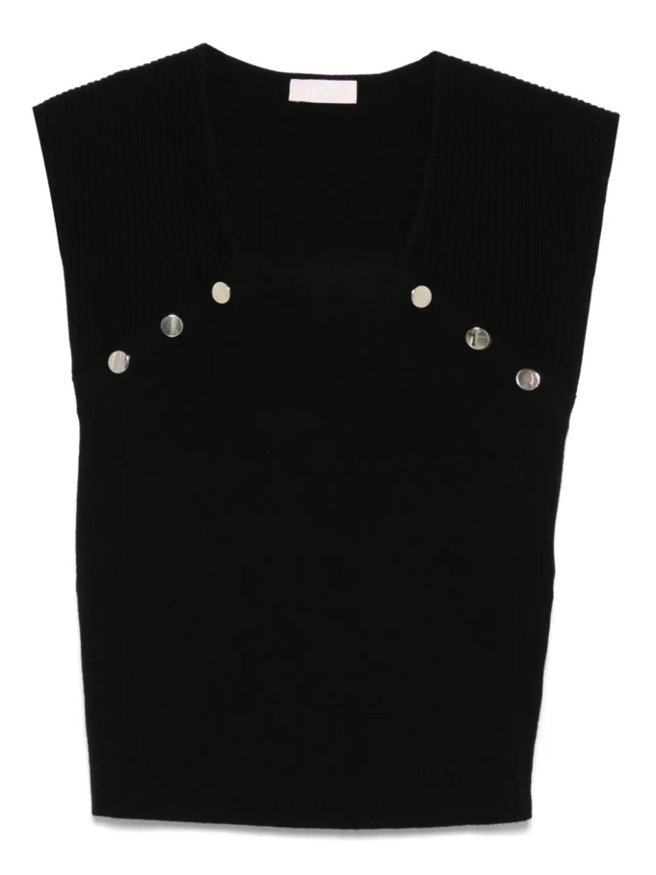 Топ с заклепками LIU JO, черный
Топ с заклепками LIU JO, черный