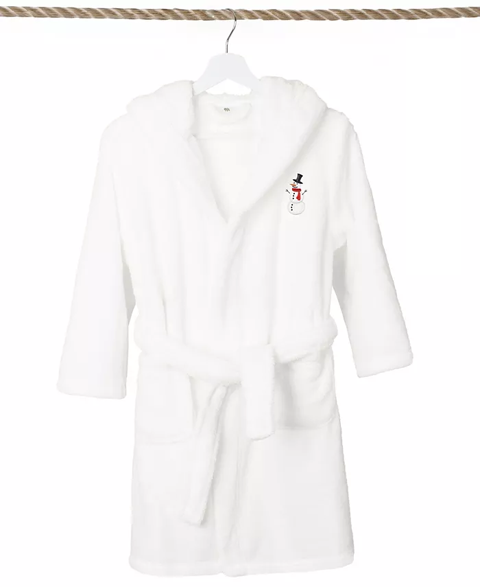 Детский плюшевый халат с капюшоном Snowman Super Plush Double Brushed Linum Home, белый
Детский плюшевый халат с капюшоном Snowman Super Plush Double Brushed Linum Home, белый