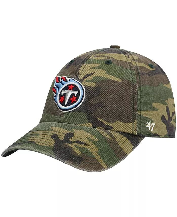 Мужская камуфляжная регулируемая шапка Tennessee Titans Woodland Clean Up '47 Brand
Мужская камуфляжная регулируемая шапка Tennessee Titans Woodland Clean Up '47 Brand