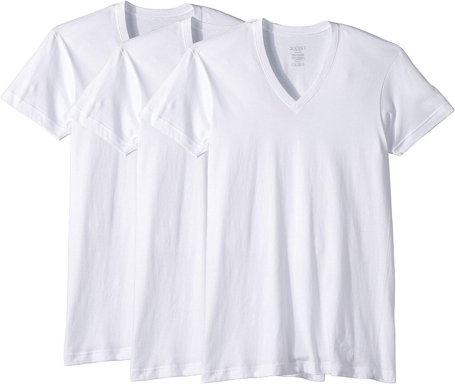 Комплект из 3 футболок узкого кроя ESSENTIAL с V-образным вырезом 2(X)IST, цвет White New Logo
Комплект из 3 футболок узкого кроя ESSENTIAL с V-образным вырезом 2(X)IST, цвет White New Logo