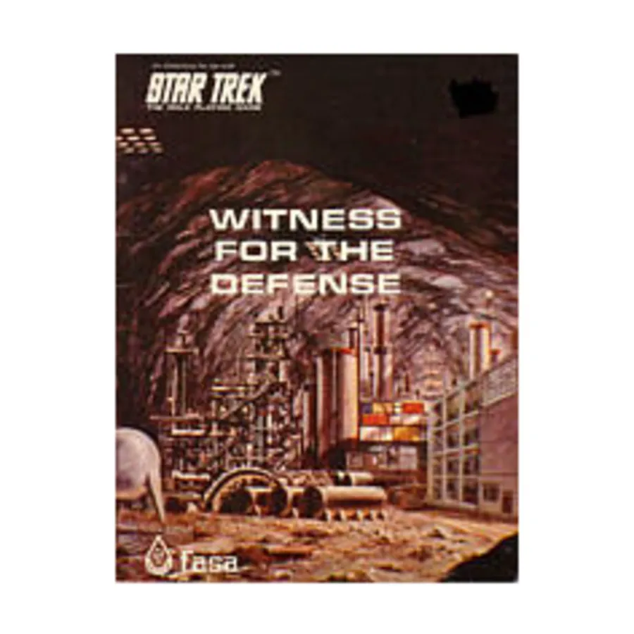 Модуль Witness for the Defense, Star Trek - Adventures (FASA)
Модуль Witness for the Defense, Star Trek - Adventures (FASA)