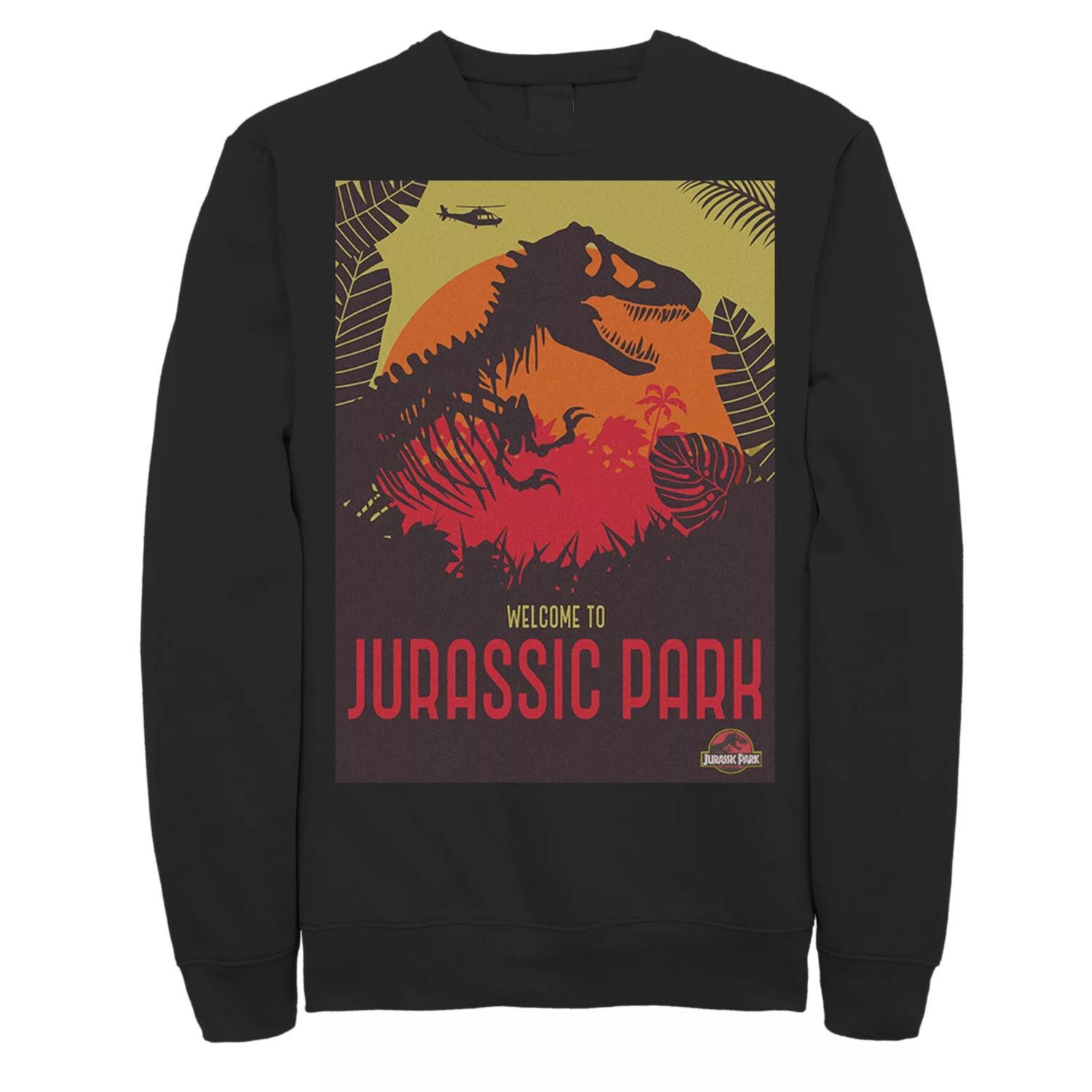 Мужская толстовка Парк Юрского периода Добро пожаловать T-Rex Sunset Licensed Character, черный
Мужская толстовка Парк Юрского периода Добро пожаловать T-Rex Sunset Licensed Character, черный