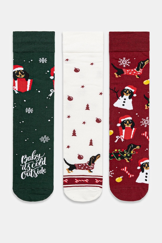 3 хлопковых носка в упаковке Medicine, мультиколор
3 хлопковых носка в упаковке Medicine, мультиколор