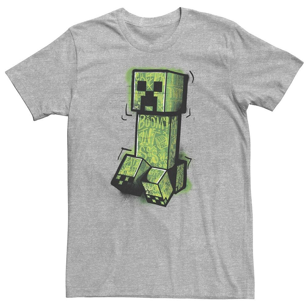 Футболка Big & Tall Minecraft Creeper в стиле граффити с портретом Licensed Character, цвет Athletic Heather
Футболка Big & Tall Minecraft Creeper в стиле граффити с портретом Licensed Character, цвет Athletic Heather