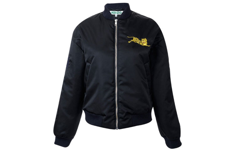 Куртка женская Kenzo с принтом тигра, черный
Куртка женская Kenzo с принтом тигра, черный