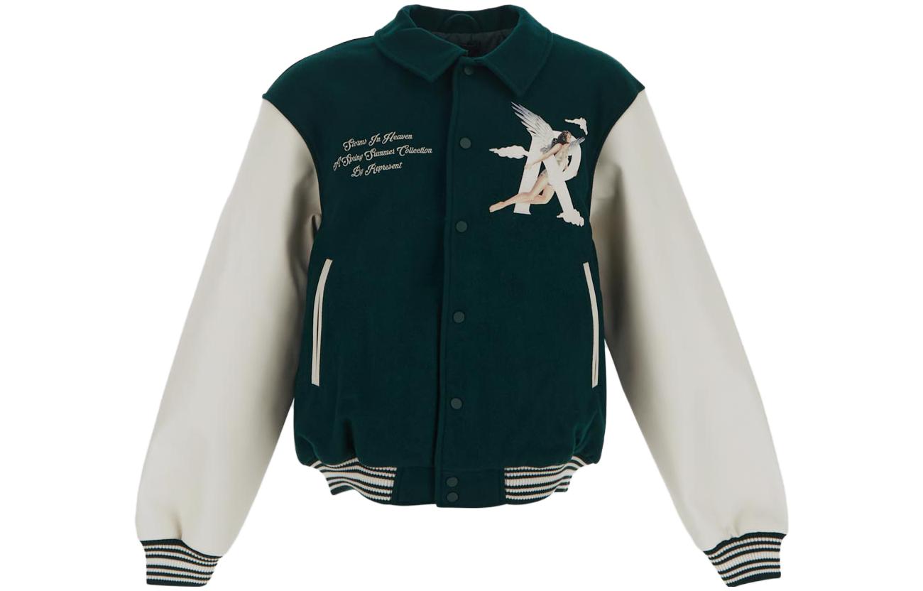 REPRESENT Зеленая бейсболка, Green
REPRESENT Зеленая бейсболка, Green