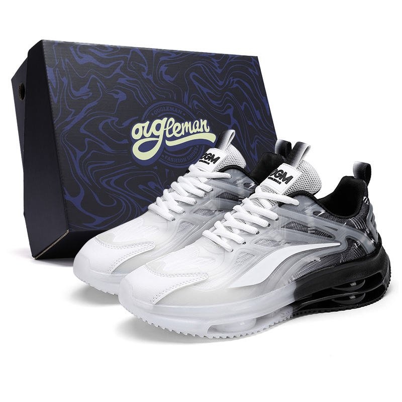 OUGLEMEN Амортизирующие и дышащие низкие кеды унисекс черно-белые, цвет Black White
OUGLEMEN Амортизирующие и дышащие низкие кеды унисекс черно-белые, цвет Black White