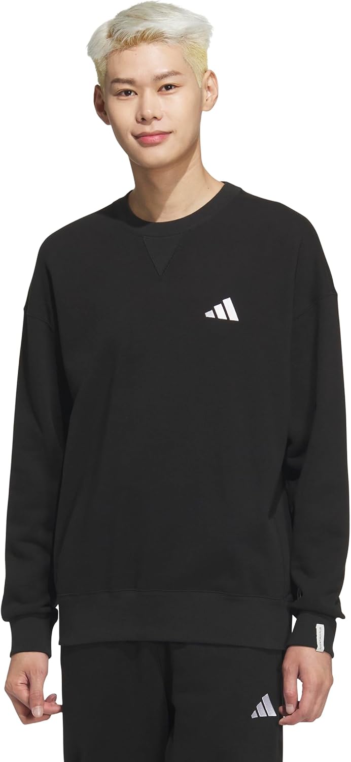 Мужская толстовка ESS+ SL Crew JUP92 Adidas, черный
Мужская толстовка ESS+ SL Crew JUP92 Adidas, черный