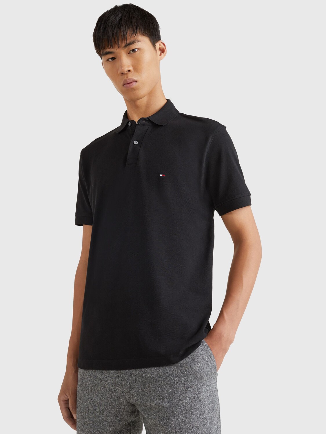 Рубашка поло обычного кроя Tommy Hilfiger 1985, черная
Рубашка поло обычного кроя Tommy Hilfiger 1985, черная