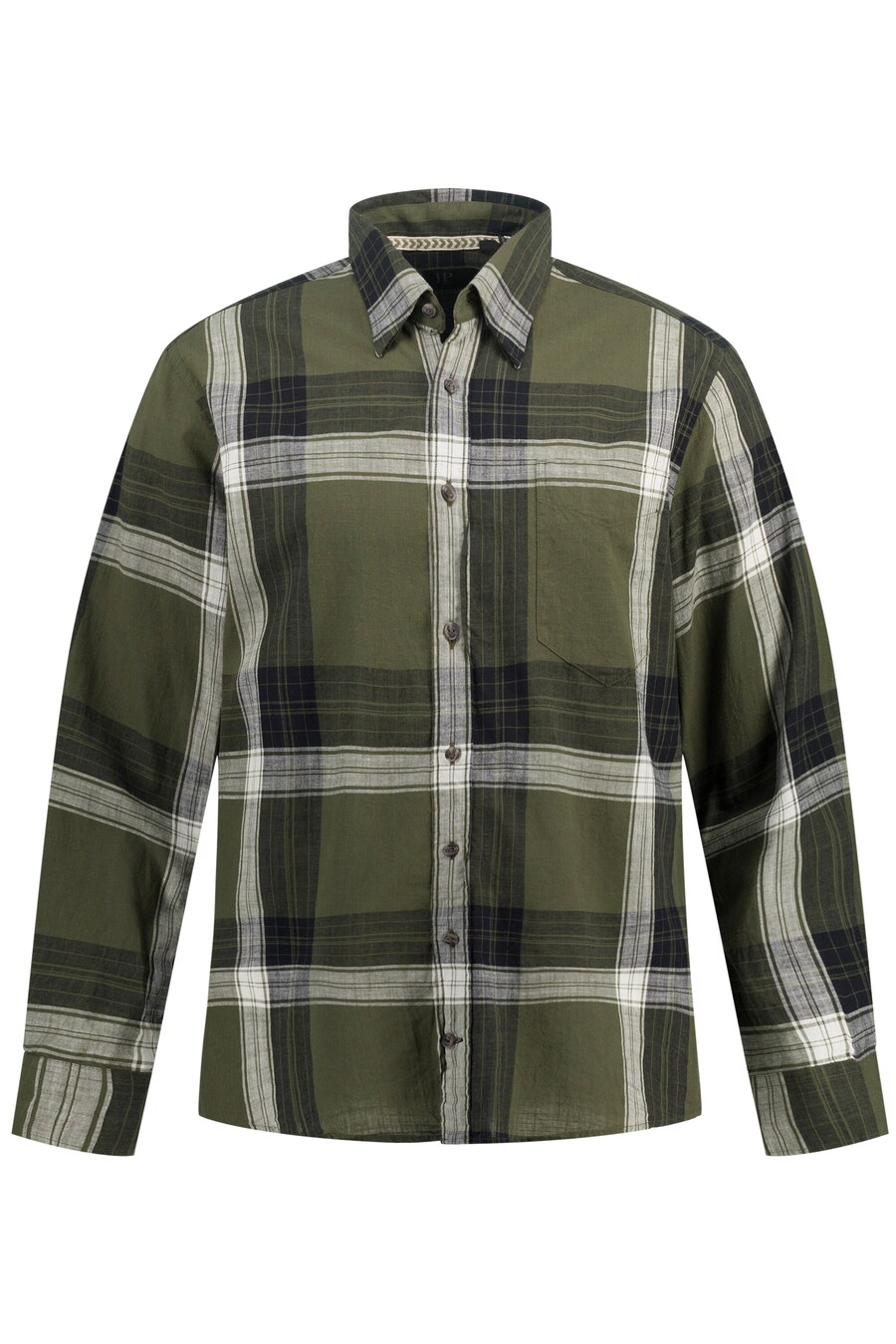 Рубашка на пуговицах классического кроя JP1880, Olive
Рубашка на пуговицах классического кроя JP1880, Olive