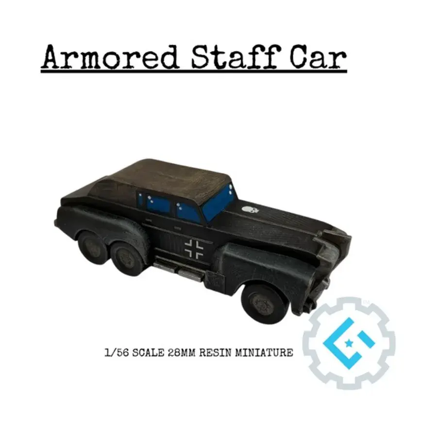 Бронированный штабной автомобиль, Sci-Fi Miniatures (28mm) (Gaddis Gaming)
Бронированный штабной автомобиль, Sci-Fi Miniatures (28mm) (Gaddis Gaming)