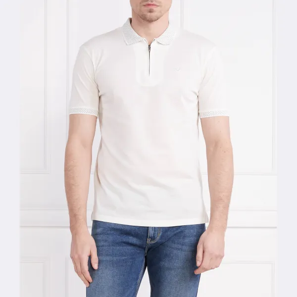 Рубашка поло стандартного кроя Emporio Armani, белый
Рубашка поло стандартного кроя Emporio Armani, белый