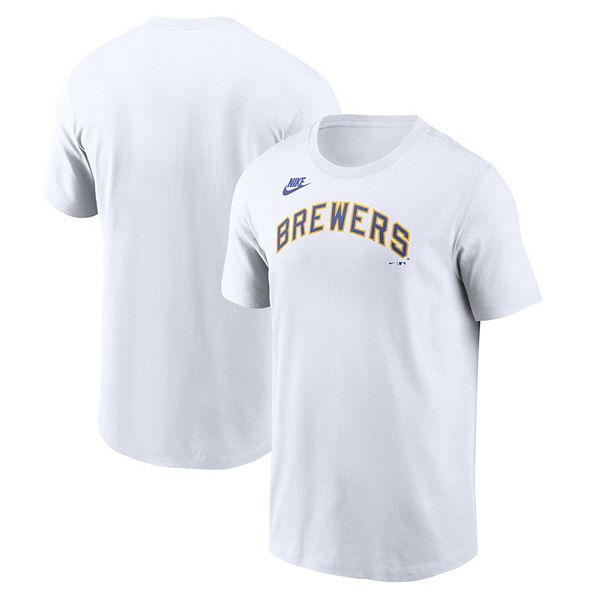 Мужская белая футболка milwaukee brewers cooperstown collection wordmark Nike
Мужская белая футболка milwaukee brewers cooperstown collection wordmark Nike