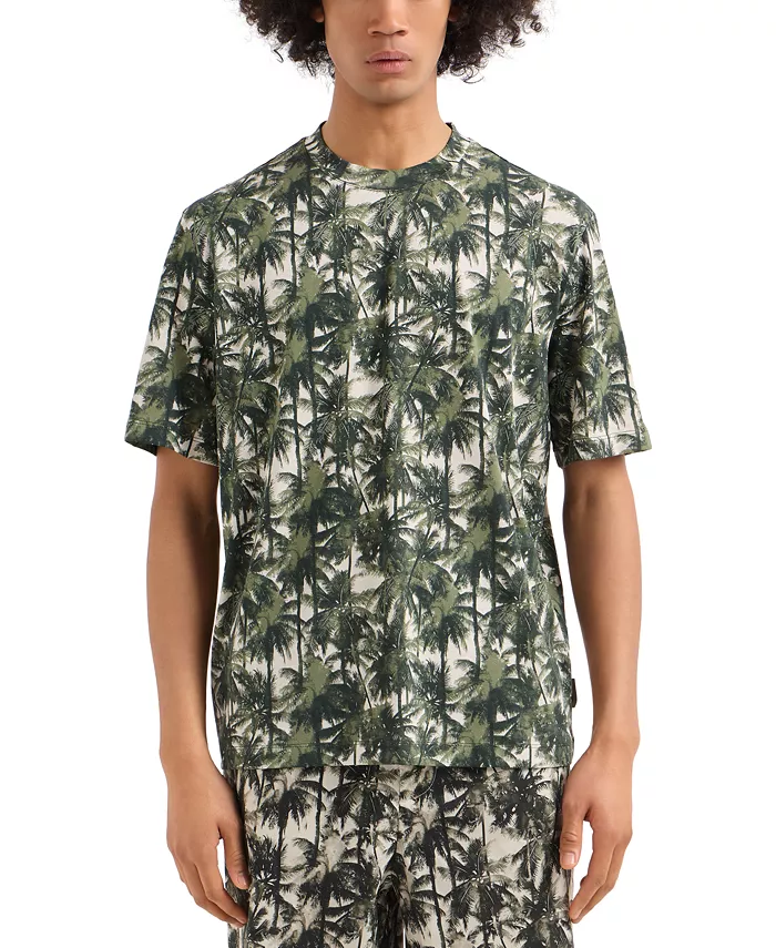 Мужская футболка с пальмовым принтом A|X Armani Exchange, мультиколор
Мужская футболка с пальмовым принтом A|X Armani Exchange, мультиколор