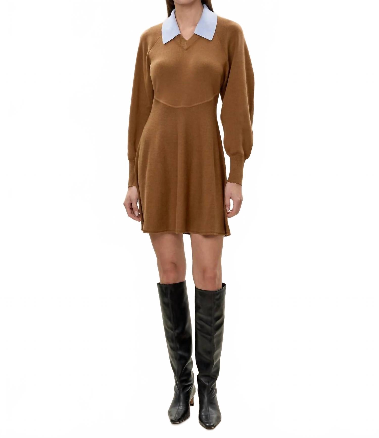 Платье-свитер «Рея» Rebecca Taylor, Tobacco
Платье-свитер «Рея» Rebecca Taylor, Tobacco