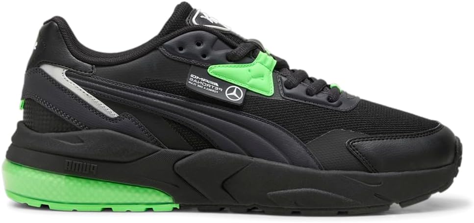 Мужские кроссовки PUMA Mercedes AMG Petronas F1 Vis2k с шнуровкой, повседневные - черные
Мужские кроссовки PUMA Mercedes AMG Petronas F1 Vis2k с шнуровкой, повседневные - черные