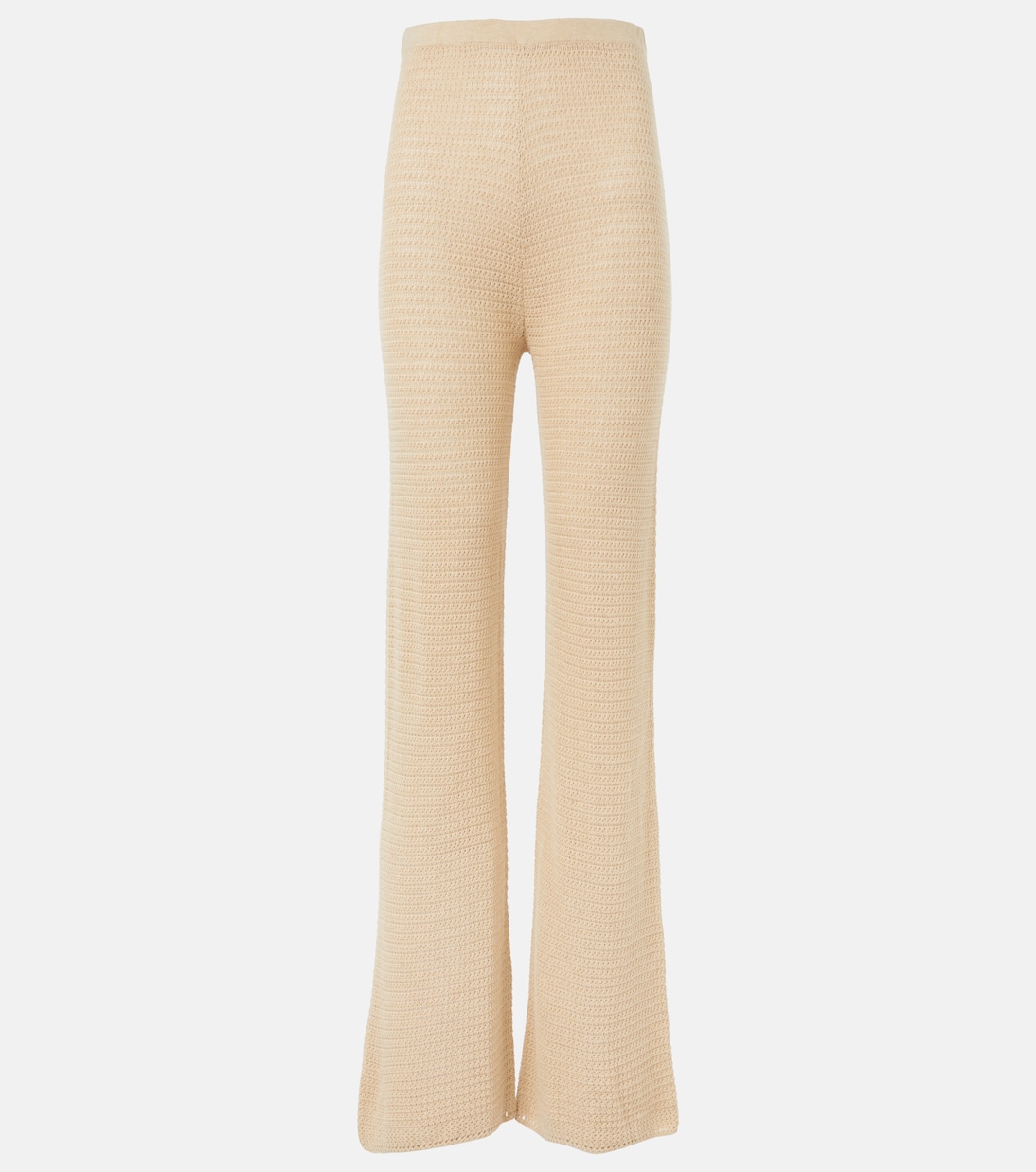 Ленн брюки расклешенные из хлопковой смесовой ткани Posse, бежевый
Ленн брюки расклешенные из хлопковой смесовой ткани Posse, бежевый