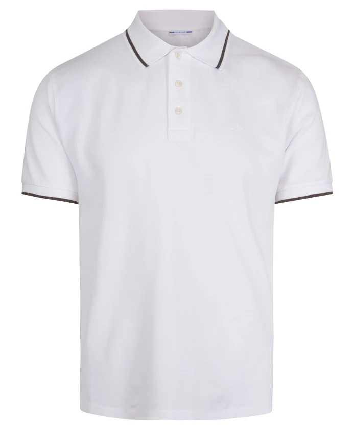 Белая рубашка-поло из пика jum_80025 Jacob Cohã«N, белый
Белая рубашка-поло из пика jum_80025 Jacob Cohã«N, белый