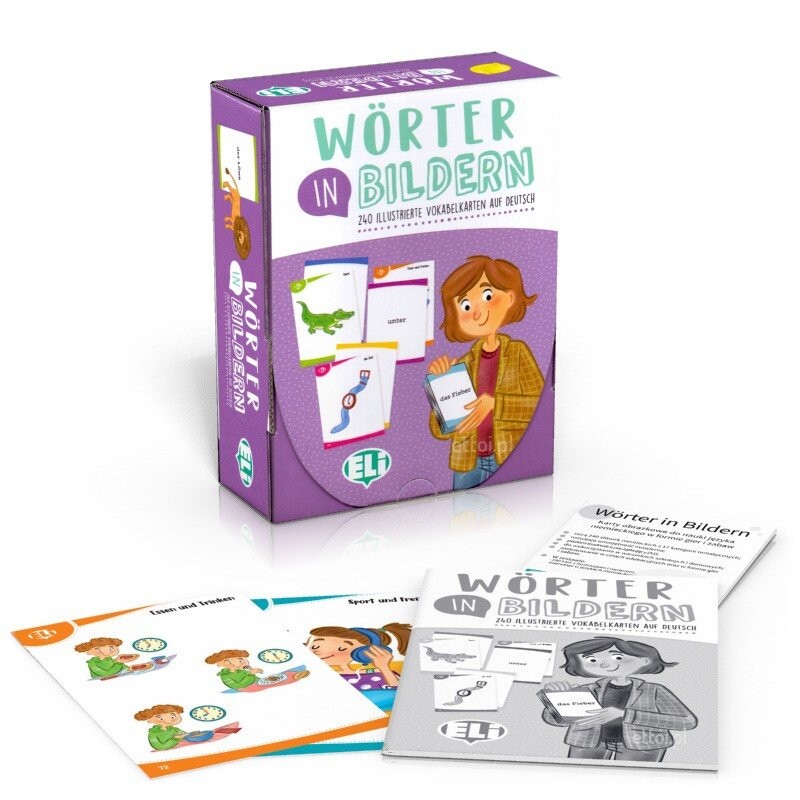 Вертер в Бильдерне. Карточки с языковыми играми для изучения немецкого языка Eli
Вертер в Бильдерне. Карточки с языковыми играми для изучения немецкого языка Eli