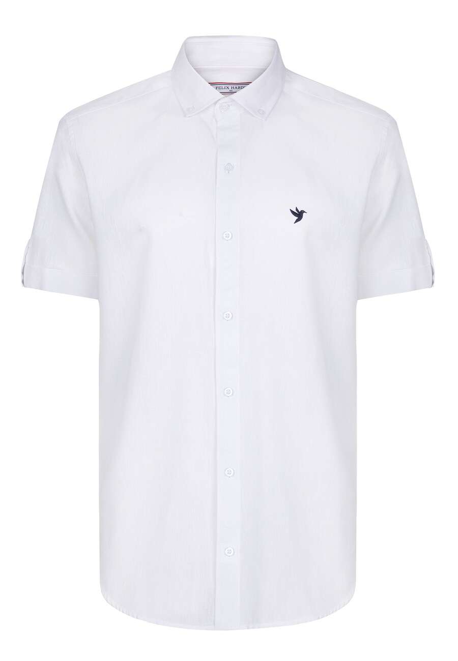 Рубашка на пуговицах классического кроя Felix Hardy, белый 
Рубашка на пуговицах классического кроя Felix Hardy, белый