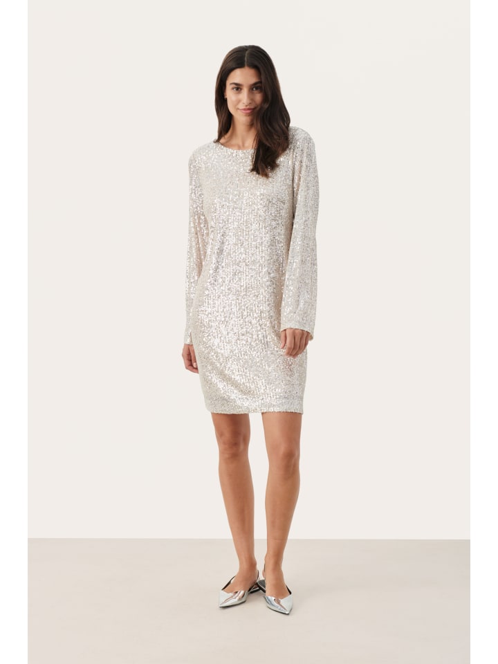 Платье DarleenPW из джерси, прямого кроя, серебристого цвета PART TWO
Платье DarleenPW из джерси, прямого кроя, серебристого цвета PART TWO